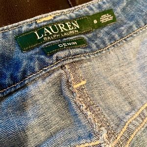 Lauren Ralph Lauren Long Denim Skirt